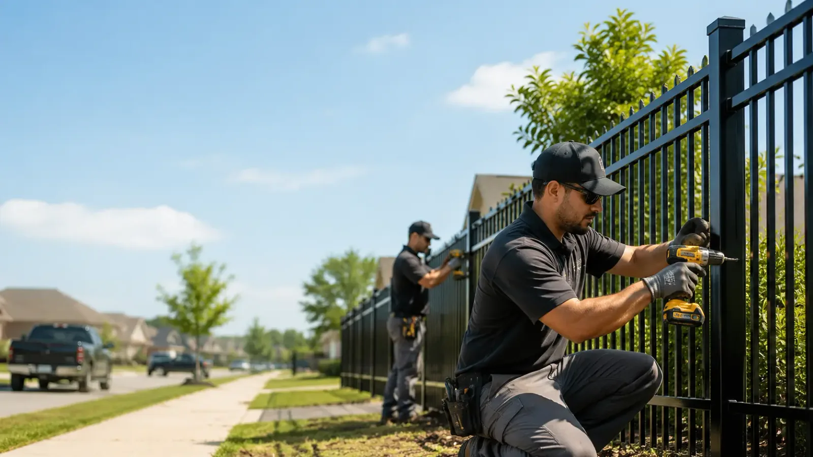 Metal Fence Installation in Moscow, PA